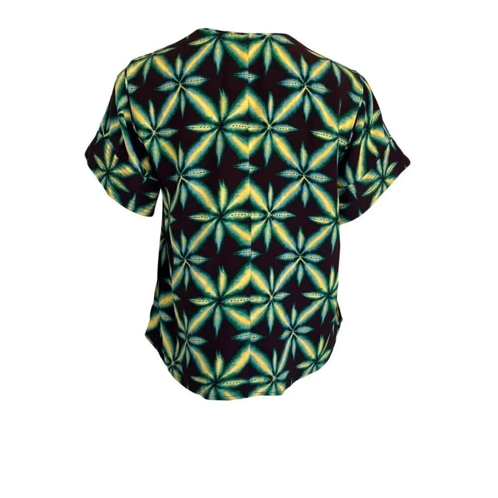 Ulla Johnson Womens Rosie Top Size 2 Olivinite Short Sleeve New with tags blouse - Picture 5 of 11